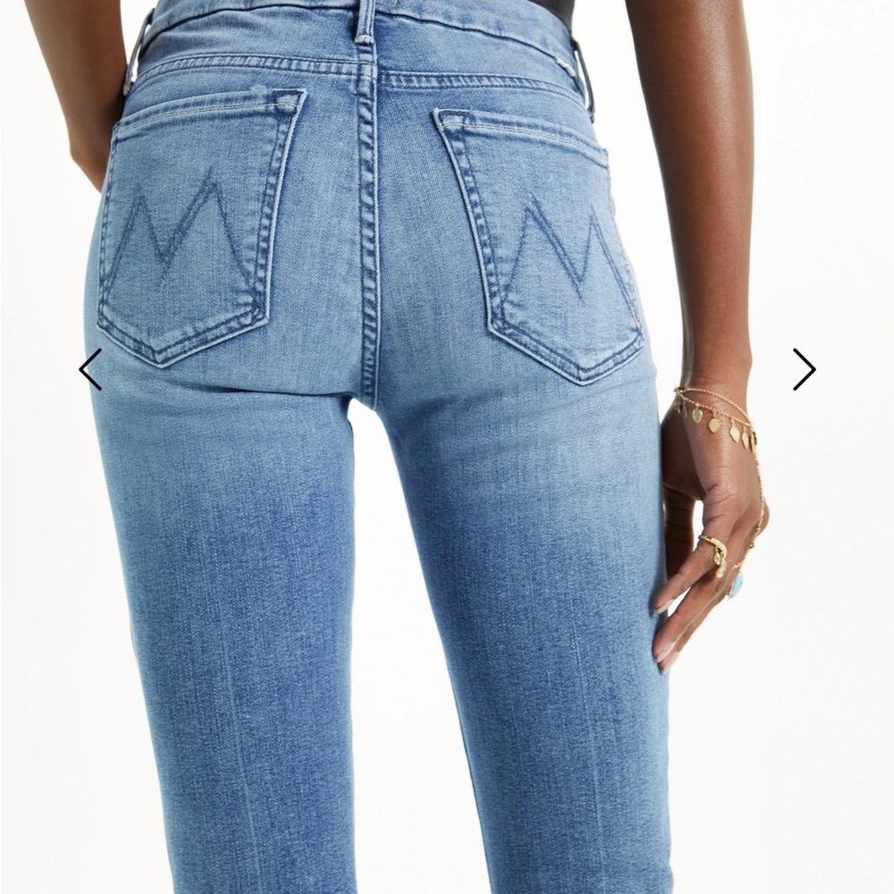 MOTHER Denim The Looker High Waisted Skinny